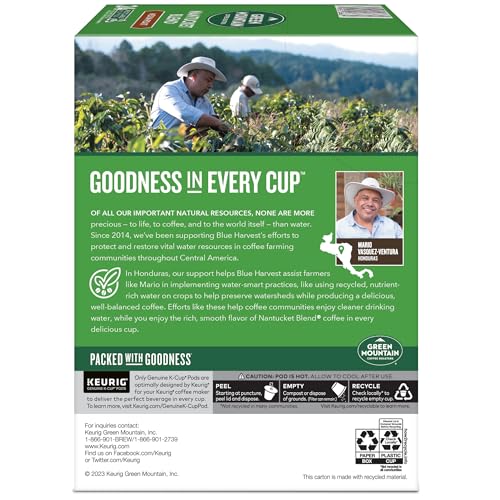 Green Mountain Coffee Roasters Nantucket Blend Keurig Single-Serve K-Cup Pods, Medium Roast Coffee, 96 Count