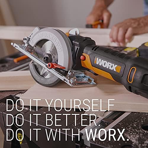 Worx WX439L 4.5 Amp WORXSAW 4.5" Electric Compact Circular Saw