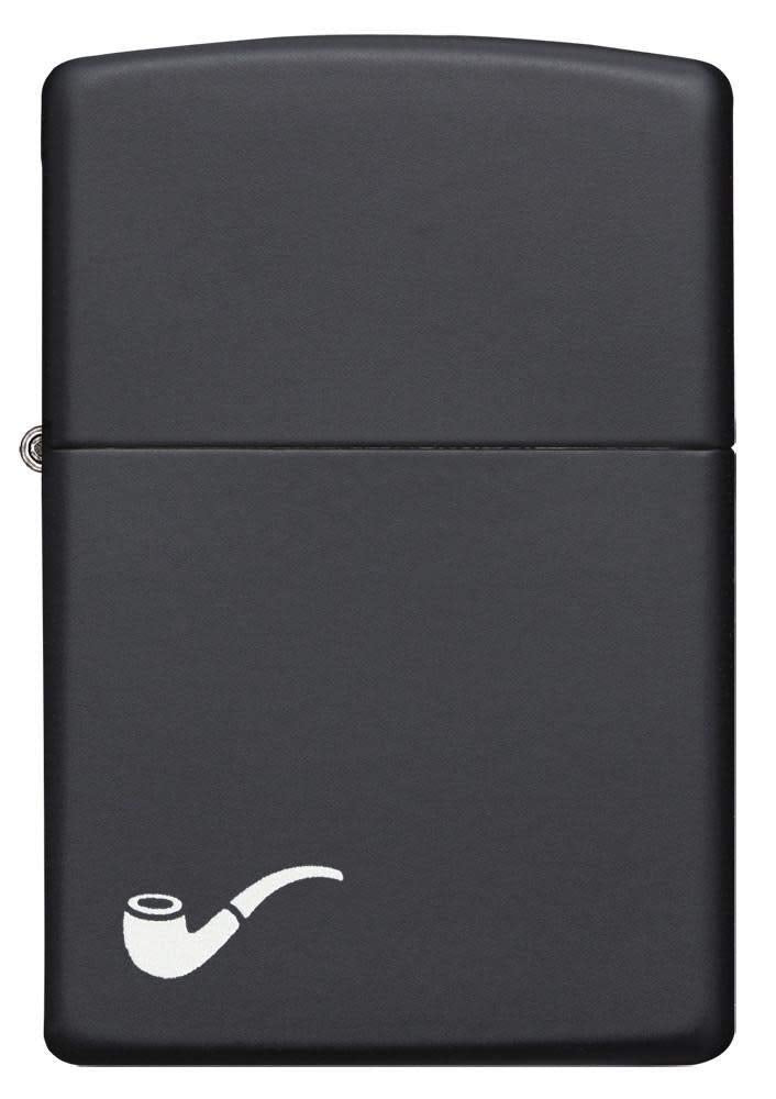 Zippo Black Matte Pipe Pocket Lighter
