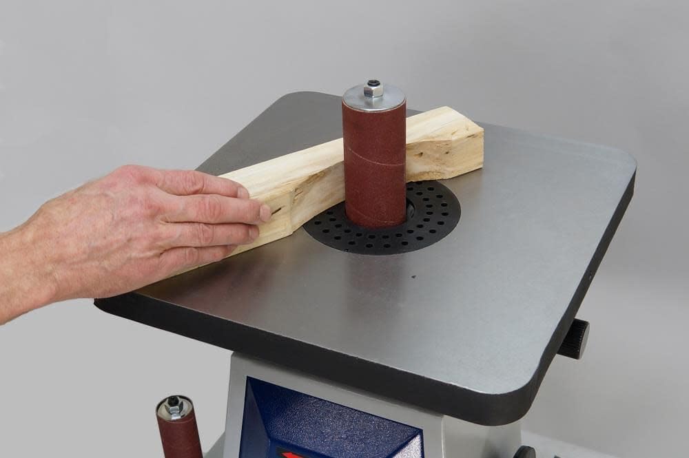 RIKON Power Tools 50-151 Belt with 5" Disc Sander, 1" x 30", Blue