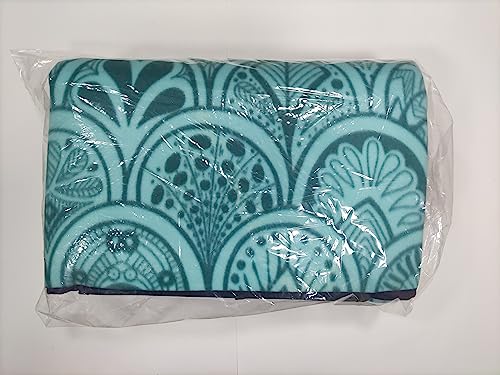 ZOMAKE Picnic Blanket Waterproof Sandproof Large Foldable Blankets,79"x79" Concert, Beach, Yard, Outdoor Grass Mat(Peacock Blue)