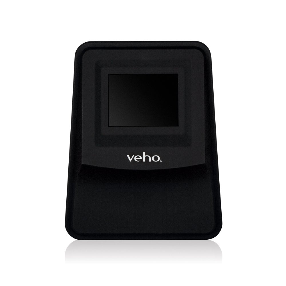 Veho Smartfix Portable Stand Alone 14 Megapixel Negative Film & Slide Scanner with 2.4” Digital Screen and 135 Slider Tray for 135/110/126 Negatives Compatible with Mac/PC – Black (VFS-014-SF)