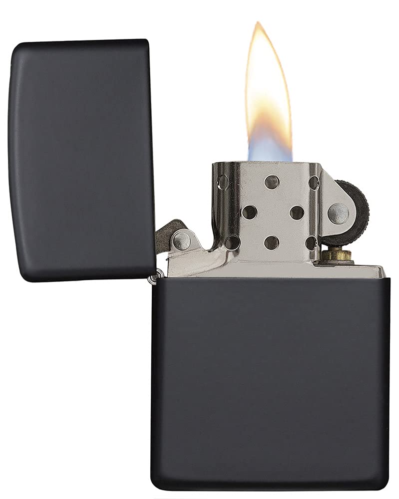 Zippo All-in-One Kit with Black Matte Windproof Lighter