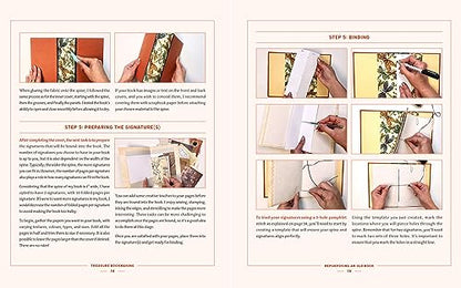 Treasure Book Making: Crafting Handmade Sustainable Journals (Create Diary DIYs and Papercrafts without Bookbinding Tools)