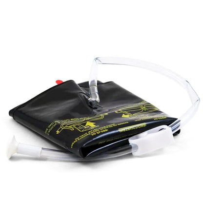 Coghlan's Camp Shower - Portable, Solar-Heated, 5 Gallon/20 Liter Capacity, Outdoor Shower Bag with Tangle Free Hose, Flow Control Clip, for Tent Camping, Backpacking, Car Camping, Beach Swimming