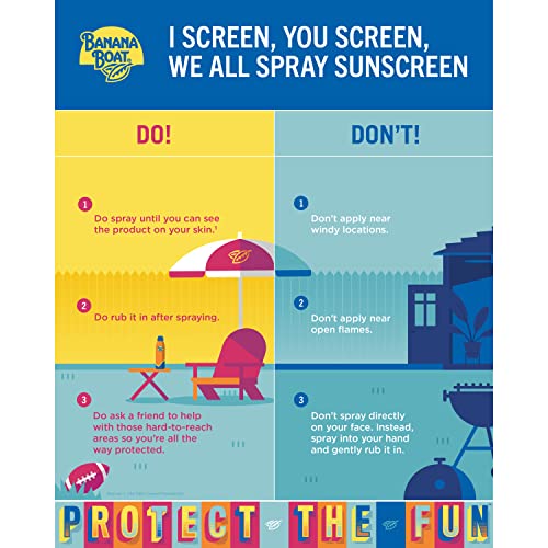 Banana Boat Sport Ultra SPF 30 Sunscreen Spray Twin Pack | Banana Boat Sunscreen Spray SPF 30, Spray On Sunscreen, Water Resistant Sunscreen, Oxybenzone Free Sunscreen Pack, 6oz each