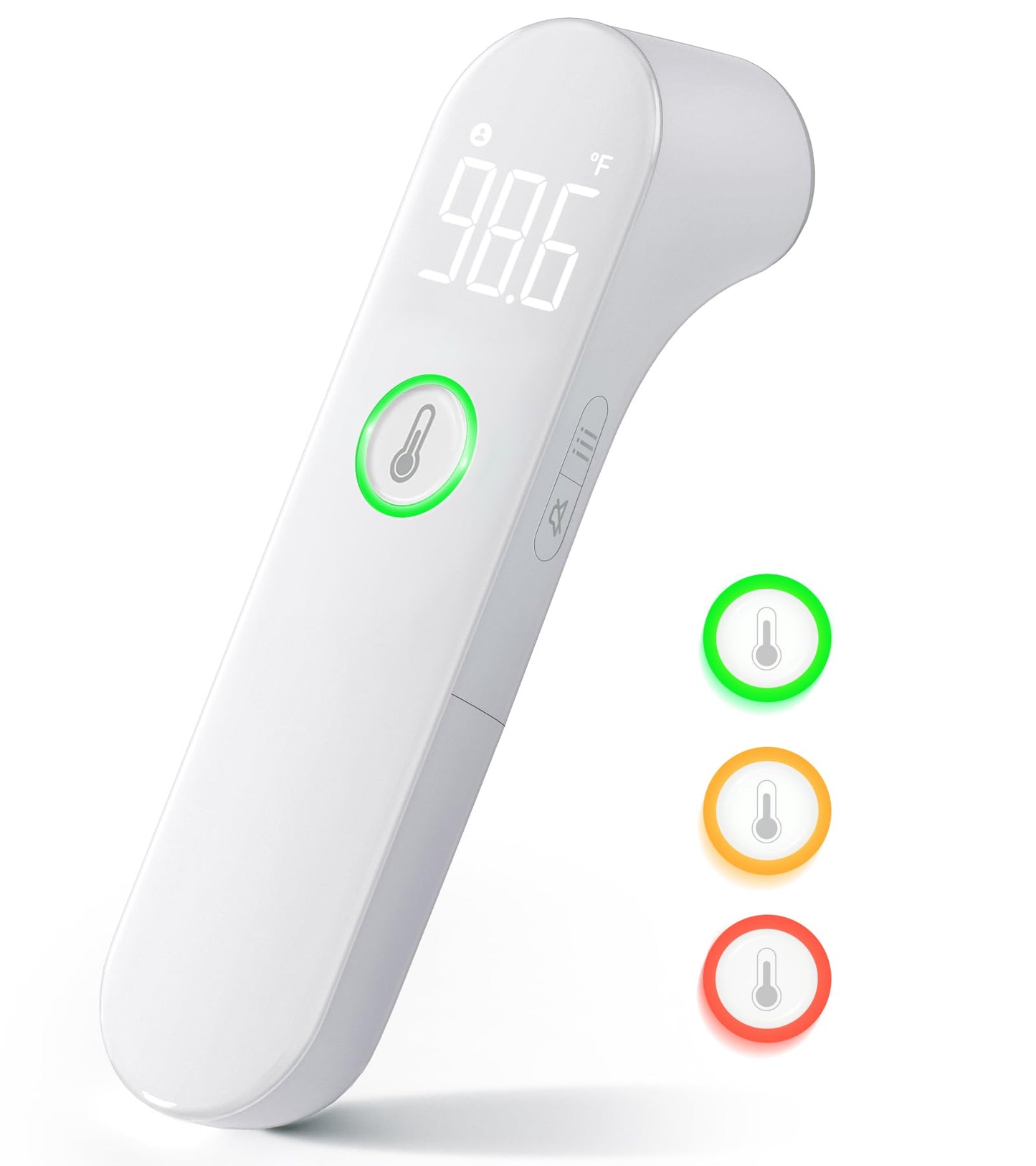 Thermometer for Adults and Kids, Fast Accurate Baby Thermometer, Fever Alarm & Mute Mode, Baby Essentials - Lifetime Support