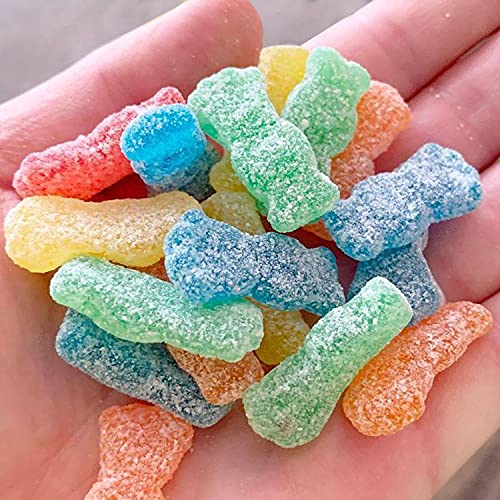 SOUR PATCH KIDS and SWEDISH FISH Mini Soft & Chewy Easter Candy Variety Pack, Bulk Candy, 50 Snack Packs
