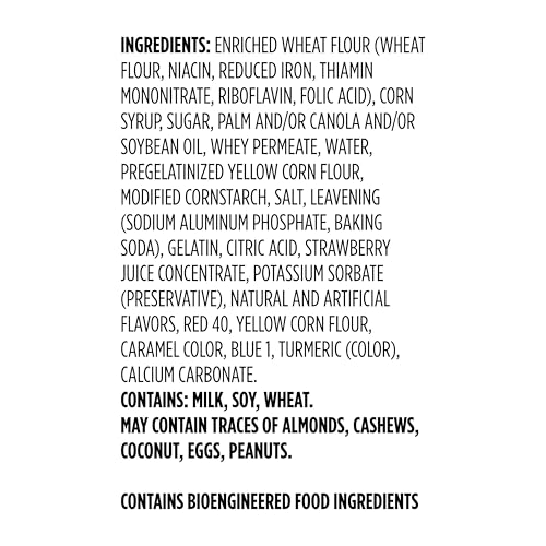 Amazon Grocery, Frosted Toaster Pastries, Strawberry, 13.5 Oz, 8 Ct (Previously Amazon Fresh, Packaging May Vary)