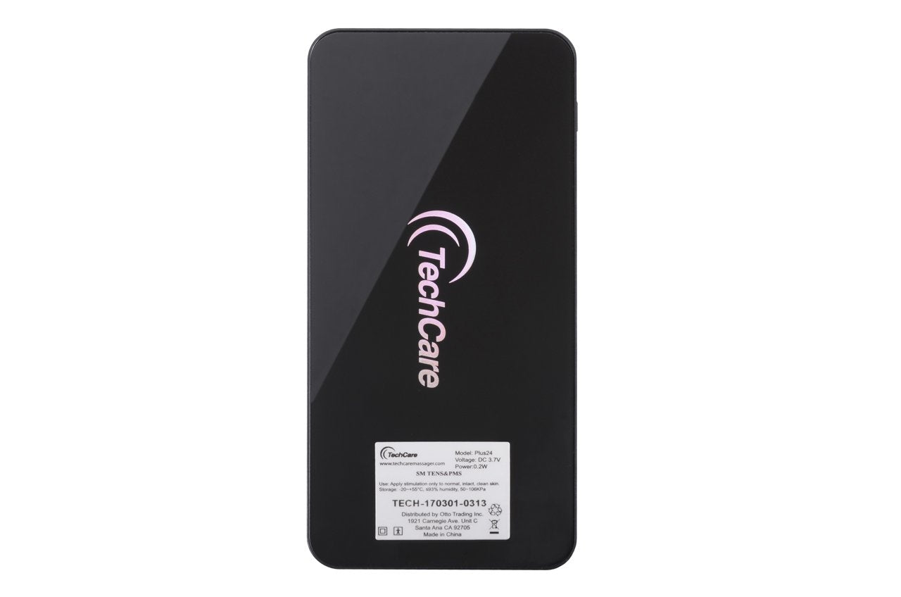 Tens Unit Plus 24 Rechargeable Electronic Pulse Massager Machine Multi Mode Device with All Accessories [New Model]