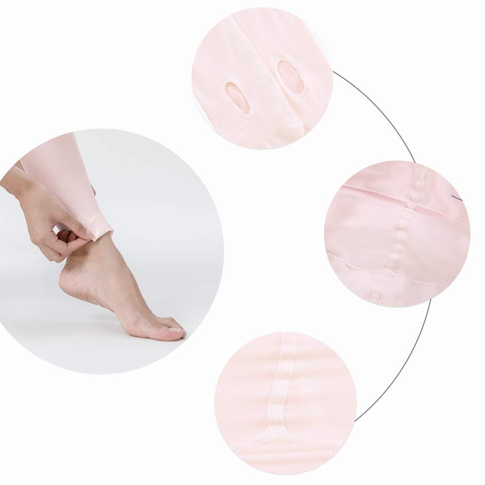 Stelle Girls Women Ballet Dance Convertible Tights Ultra Soft Pro Transition Tights (BP, 9-14years)