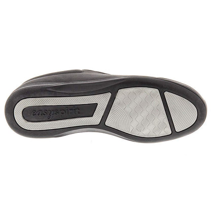 Easy Spirit womens Api walking shoes, Black Leather, 10.5 US