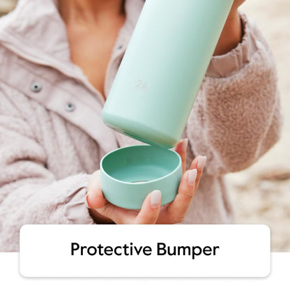 Takeya Actives Insulated Stainless Steel Water Bottle with Spout Lid, 32 Ounce, Midnight