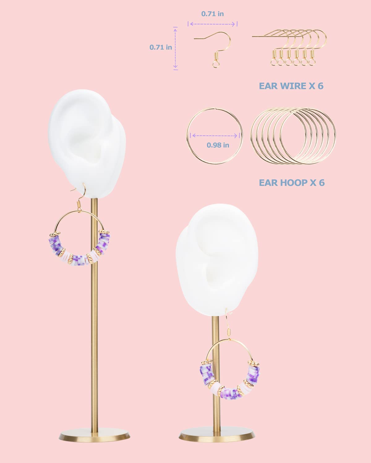 Deinduser Bracelet Making Kit, 7200 Pcs Clay Beads, 24 Colors Polymer Clay Beads for Bracelet Making, Jewelry Making kit with Gift Pack for Adults, Clay Bead Bracelet Kit