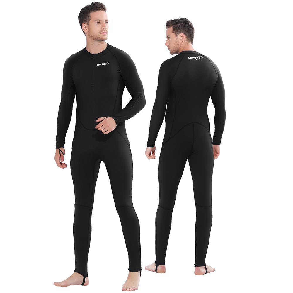 COPOZZ Mens Wetsuit – Full Body UV Protection Wet Suit for Surfing, Diving & Snorkeling