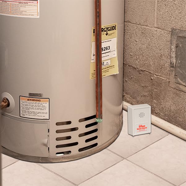 THE BASEMENT WATCHDOG Model BWD-HWA 110 dB Battery Operated Water Alarm