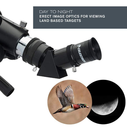 Celestron Travel Scope 70 Portable Refractor Telescope – 70mm Aperture, Fully-Coated Glass Optics – Includes Tripod, Backpack & Software – Ideal for Beginners & Travel