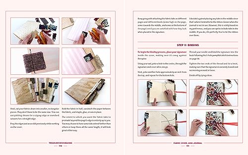 Treasure Book Making: Crafting Handmade Sustainable Journals (Create Diary DIYs and Papercrafts without Bookbinding Tools)
