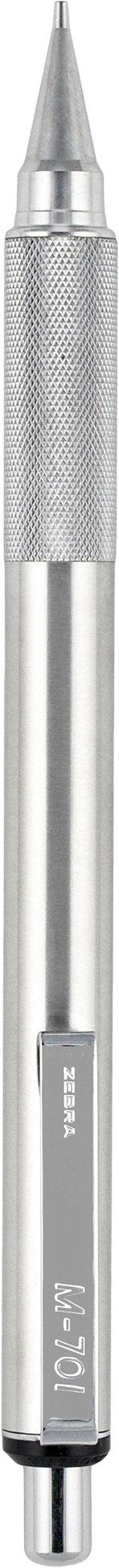 Zebra Pen M-701 Mechanical Pencil, Stainless Steel Barrel, Medium Point, 0.7mm, 1-Pack (59411)