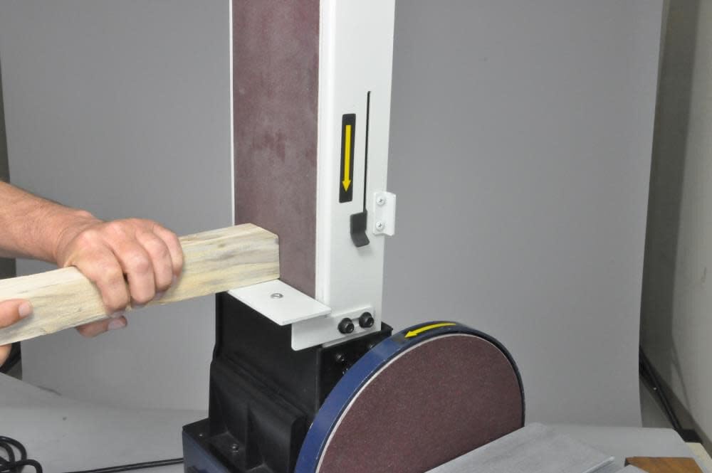 RIKON Power Tools 50-151 Belt with 5" Disc Sander, 1" x 30", Blue