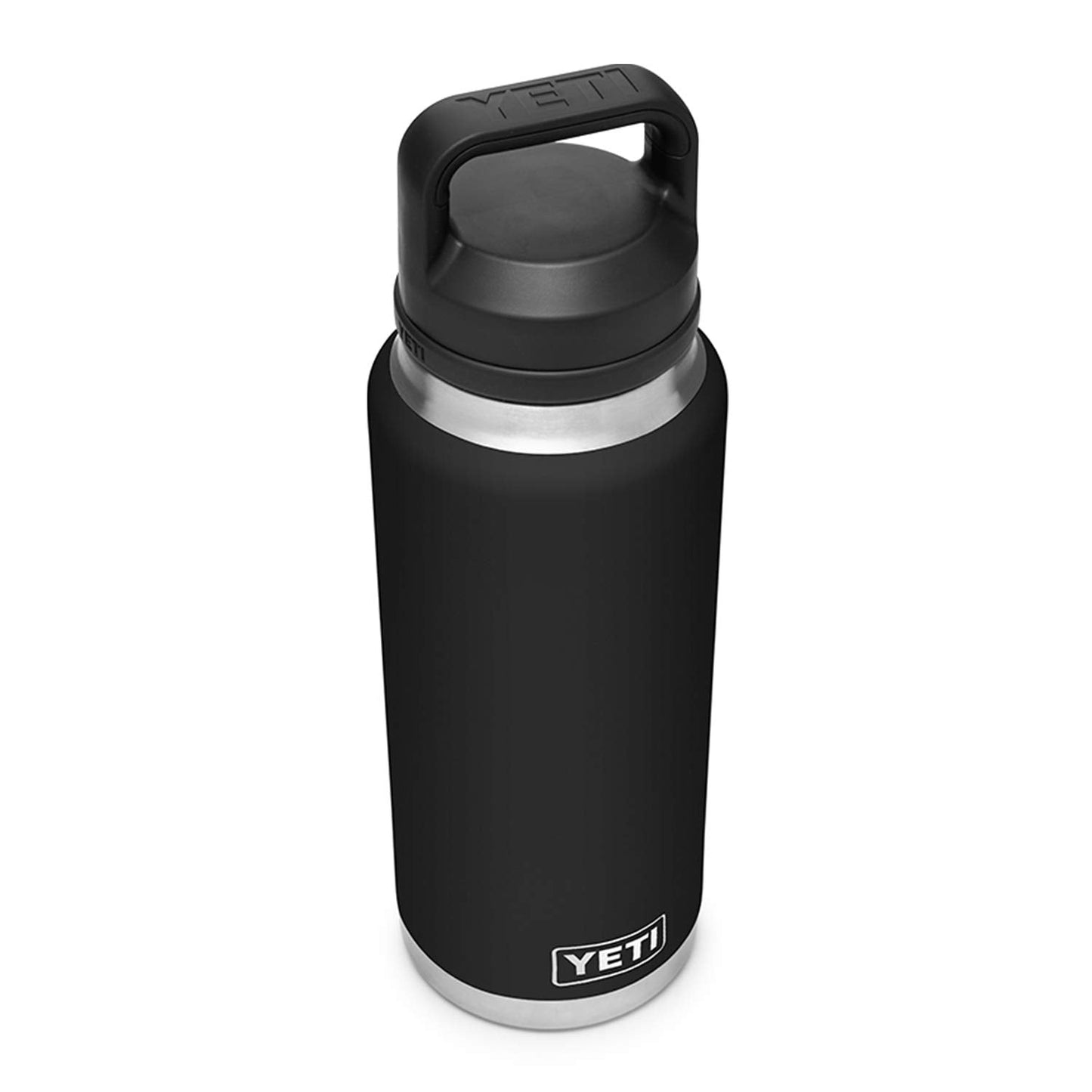 YETI Rambler 36 oz Bottle, Vacuum Insulated, Stainless Steel with Chug Cap, Black