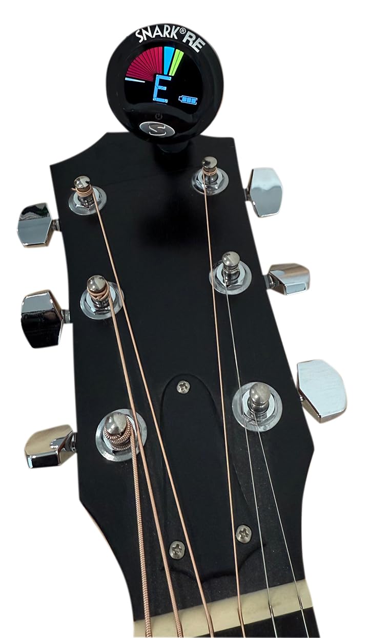 Snark Rechargeable Chromatic, USB SN5X Clip-On Tuner for Guitar, Bass & Violin