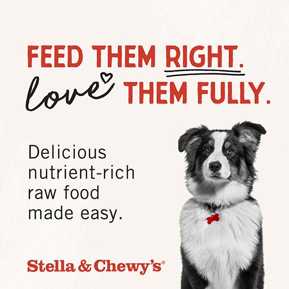 Stella & Chewy's Freeze-Dried Raw Chicken Meal Mixers- Dog Food Topper and Mixer - Made with 95% Cage-Free Chicken, Organs & Bone - Perfect for Picky Eaters - Grain-Free - 1oz