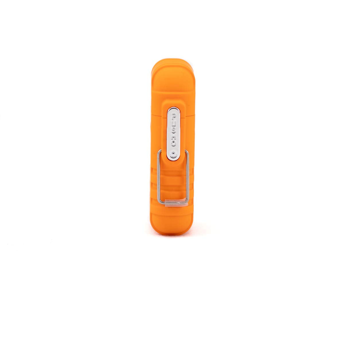 Survival Frog Tough Electric Lighter 2.0 - Waterproof & Windproof Lighters - Flameless Top-Facing Dual Arc Plasma, USB Rechargeable w/Built-in Flashlight, Camping, Survival Fire Starter (Orange)