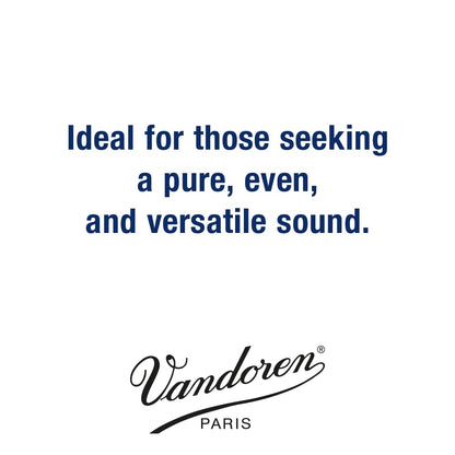 Vandoren CR103 Bb Clarinet Traditional Reeds Strength 3; Box of 10