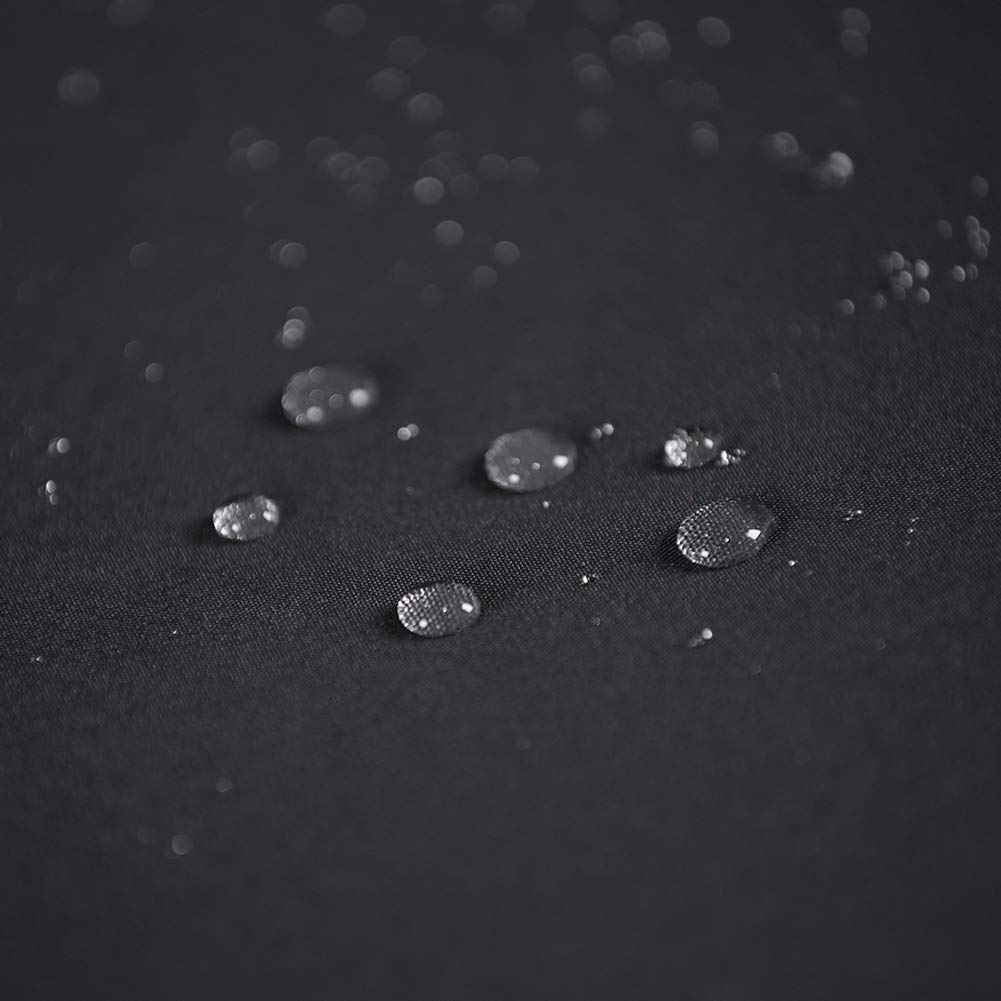 Tempera Outdoor Dining Set Cover for Outside Table and Chairs, Square Patio Table Covers for Outdoor Furniture, Anti-Fading, Windproof, 102''L x 74''W x 27.8''H, Space Grey