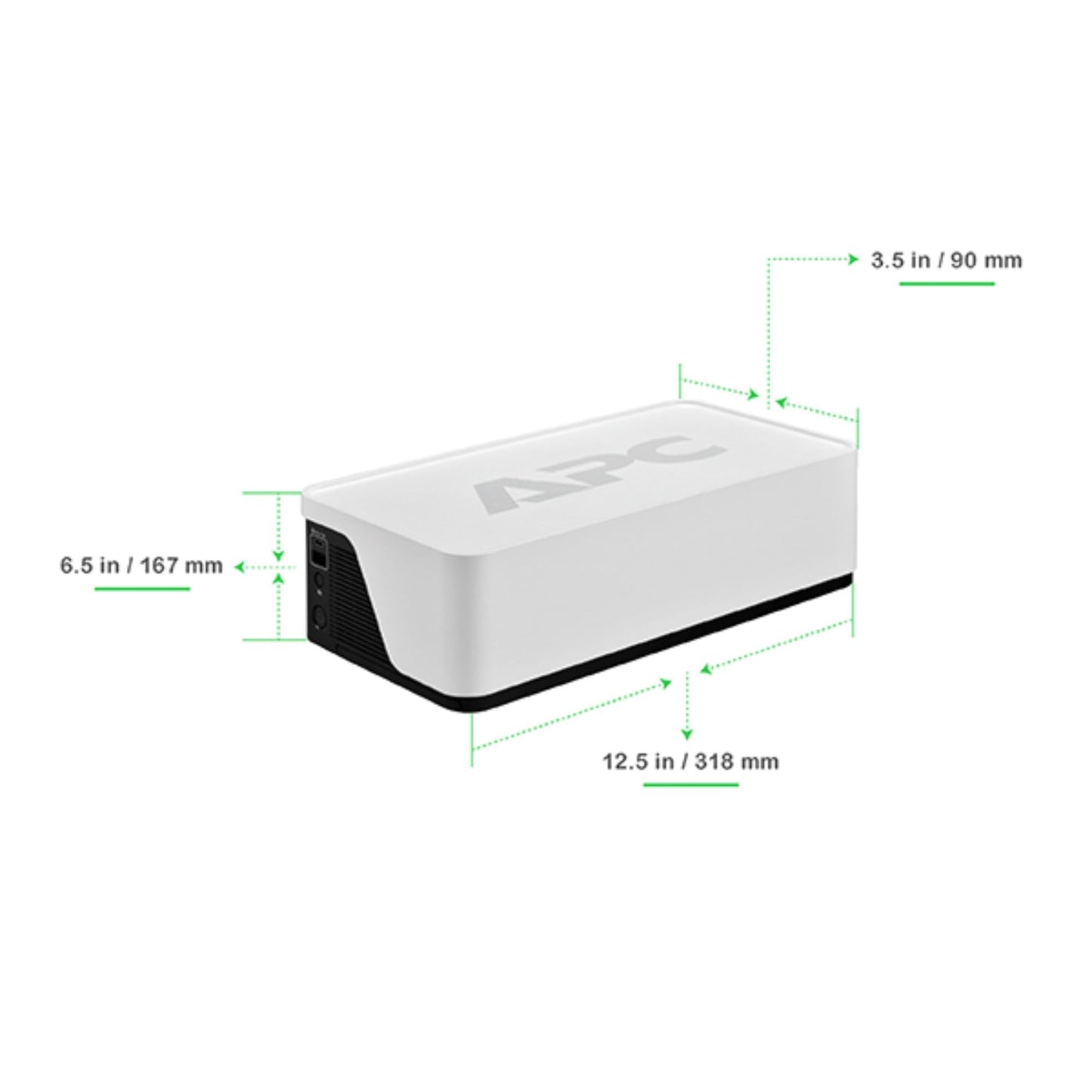 APC UPS Battery Backup, 1050VA UPS with 6 Backup Battery Outlets, Type C USB Charging, BE1050G3 Back-UPS