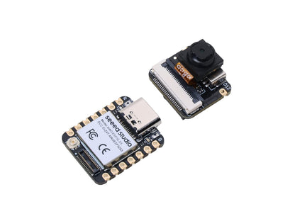 Seeed Studio XIAO ESP32 S3 Sense - 2.4GHz Wi-Fi, BLE 5.0, OV2640 Camera Sensor, Digital Microphone, 8MB PSRAM, 8MB Flash, Battery Charge Supported, Rich Interface, IoT, Embedded ML …