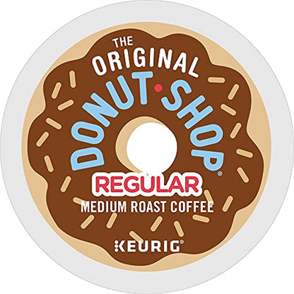 The Original Donut Shop Regular Keurig Single-Serve K-Cup Pods, Medium Roast Coffee, 72 Count