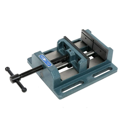 Wilton Low-Profile Drill Press Vise, 6" Jaw Width, 6" Jaw Opening, 2" Jaw Depth (Model LP6)