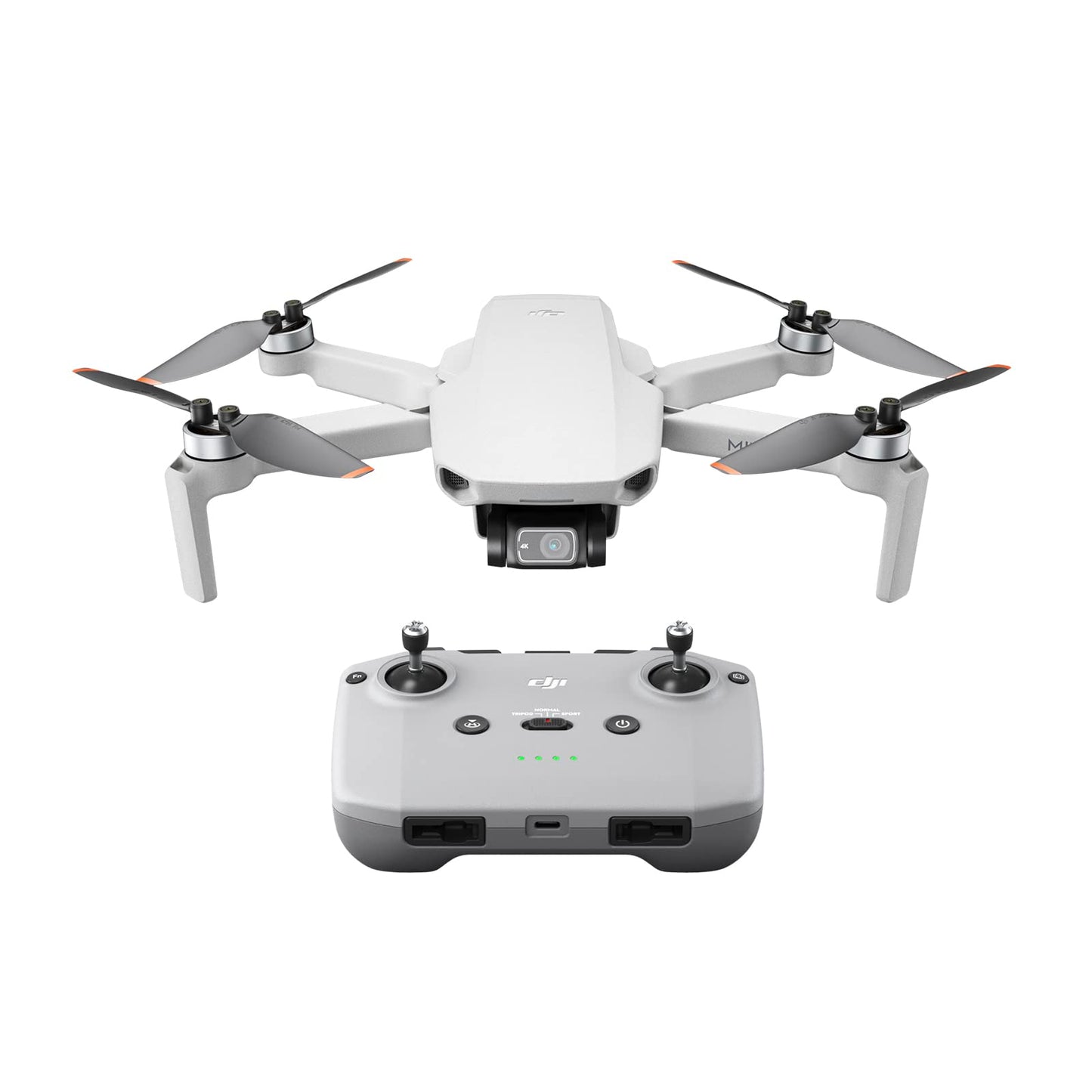 DJI Mini 2 – Ultralight and Foldable Drone Quadcopter, 3-Axis Gimbal with 4K Camera, 12MP Photo, 31 Mins Flight Time, OcuSync 2.0 10km HD Video Transmission, QuickShots Gray