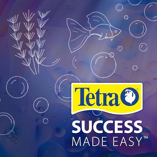 Tetra Crescent STEM Aquarium Kit 3 Gallons, Curved-Front Fish Tank with LEDs and STEM Activity Guide