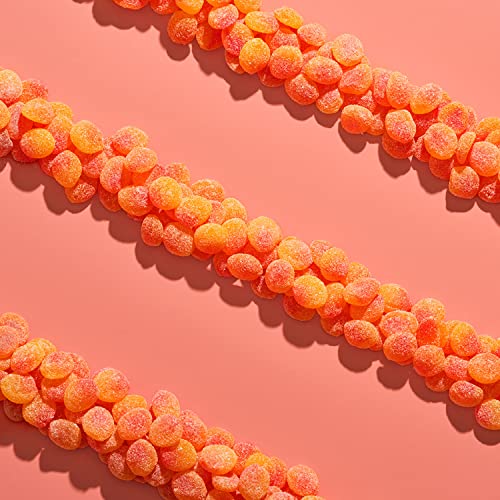 SOUR PATCH KIDS Peach Soft & Chewy Candy, Bulk Candy, 12 - 3.56 oz Bags
