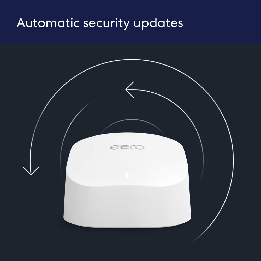 Amazon eero 6 mesh wifi extender - Add up to 1,500 sq. ft. of Wi-Fi 6 coverage to your existing eero mesh wifi network