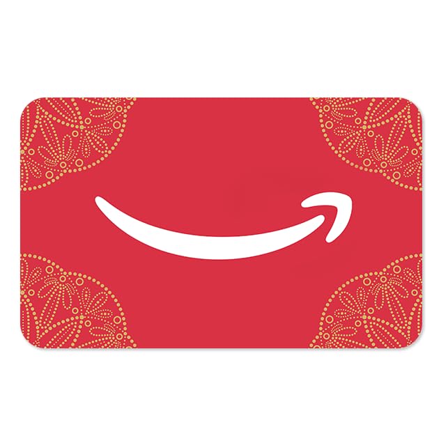 Amazon eGift Card - Red Rosettes | New Years, Christmas, Thank You, Congrats
