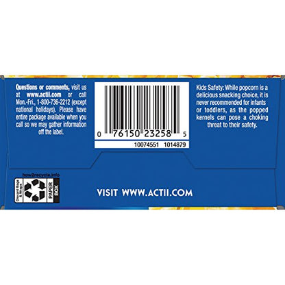 ACT II Butter Lovers Microwave Popcorn, 3-Count 2.75-oz. Bags