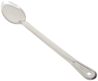 Winco Stainless Steel Basting Spoon, Solid, 15", 1.2mm