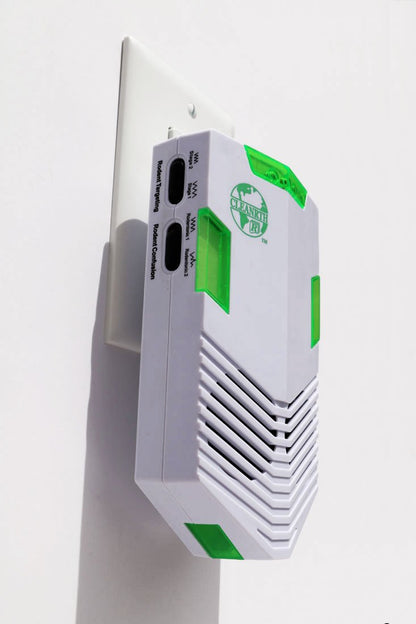 CLEANRTH CR008 Advanced Ultrasonic Rodent Repelling System - Powerful Indoor & Outdoor Rodent Repellent