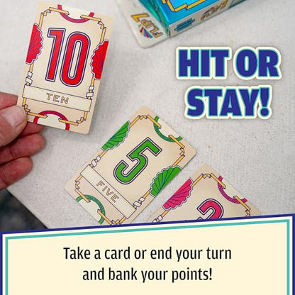 Flip 7, The Ultimate Blend of Press Your Luck and Strategy, Fast-Paced Addictive Card Game, Quick to Learn and Easy to Teach, Perfect for Game Nights, 3+ Players, Ages 8 & Up, 20 minutes Play Time