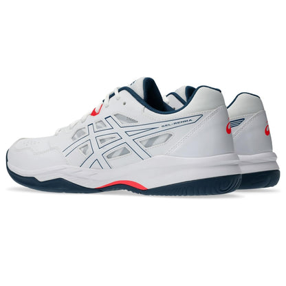 ASICS Men's Gel-RENMA Pickleball Shoes, 13, White/MAKO Blue