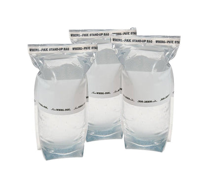 Survival Water Bags - Outdoors and Camping 1 Liter Stand Up Emergency Water Bag (Pack of 3)