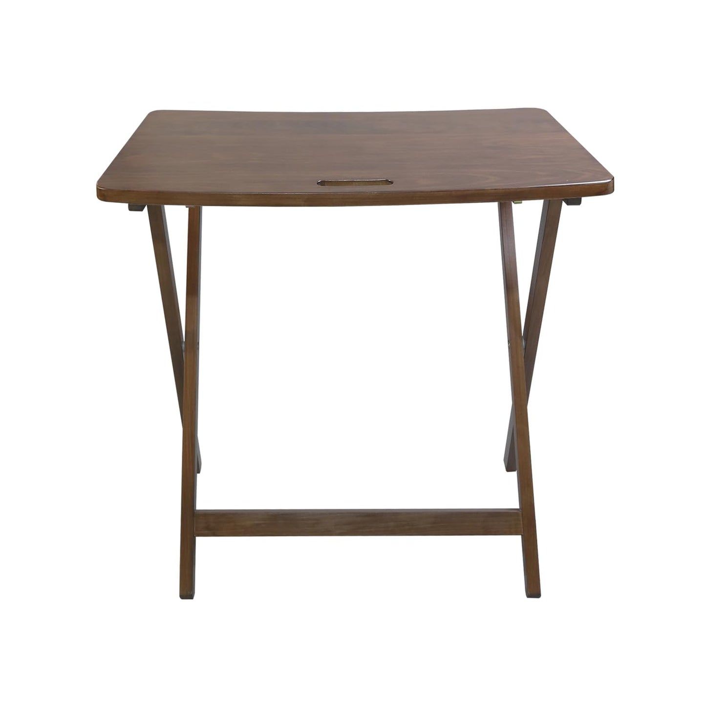 American Trails Arizona Folding Table with Solid American Hardwood - Walnut
