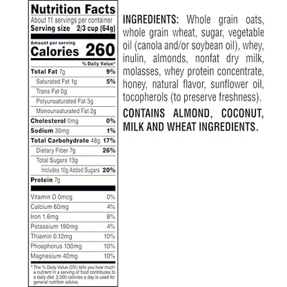 Quaker Simply Granola Honey & Almond, (Pack of 2)