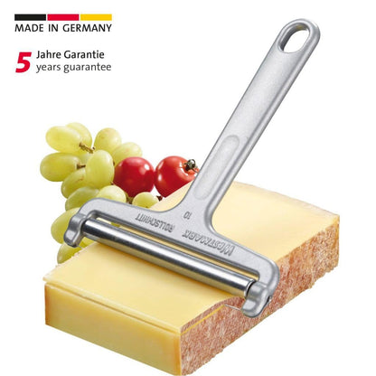 Westmark Germany Heavy Duty Stainless Steel Wire Cheese Slicer Angle Adjustable (Grey),7" x 3.9" x 0.2" -