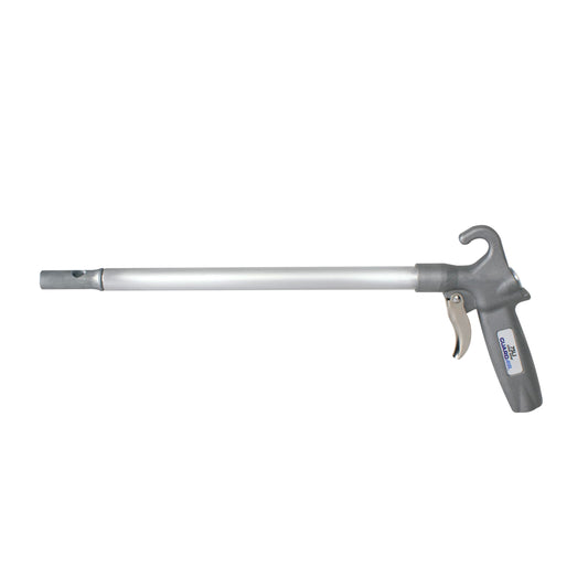 Guardair Long John Safety Air Gun - 12 inch Aluminum Extension, Pistol Style Grip, OSHA Compliant Venturi Nozzle, 1/4 Inch FNPT Inlet (75LJ012AA)