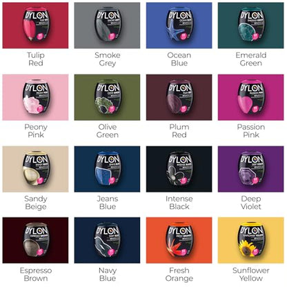 Dylon Washing Machine Fabric Dye Pod for Clothes & Soft Furnishings, 350g – Sandy Beige